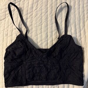 Intimately by Free People black lace bralette